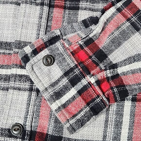 RedHead Flannel Shirt Mens Large Long Sleeve Button Up  Pre-owned in gently wor - Picture 7 of 7